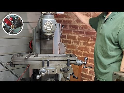 Adcock & Shipley milling machine restoration - part 1