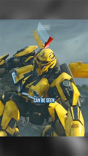 Is there an insignia on Bumblebee’s battle mask? #bumblebee #transformers #rotb