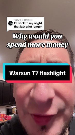 Warsun T7 Flashlight: Compact and Long-Lasting 12 Hours