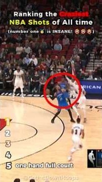 The Most Insane NBA Shots You’ve Ever Seen 🔥 #nbahighlights #basketball