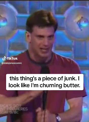 Dealing with a Broken Microphone Stand in Comedy