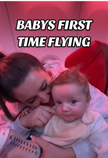 Baby's First Time Flying Adventure
