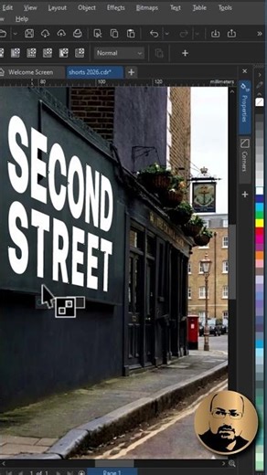 Realistic Perspective in CorelDRAW