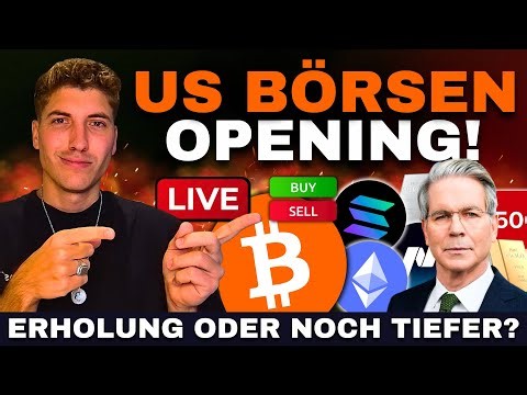 🔴 Bitcoin & Krypto Live Trading: US Börsenstart & Scott Bessent beim WEF LIVE 🚨
