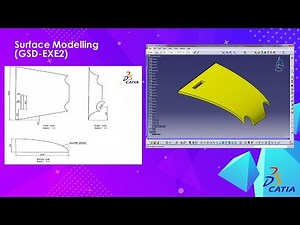 CATIA V5 BASIC GENERATIVE SHAPE DESIGN - EXERCISE 2