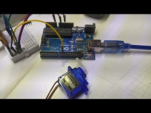 Control de servo motor con visual basic