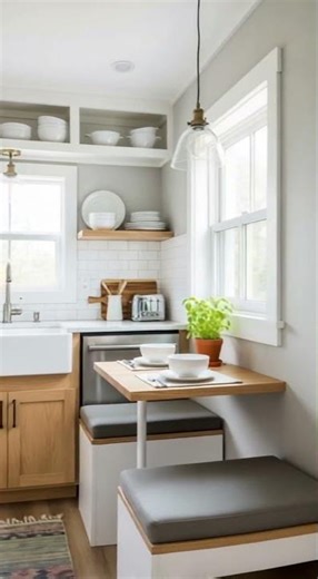 Modern Farmhouse Kitchen Tour #interiordesign #kitchendesign #cozykitchenvibes