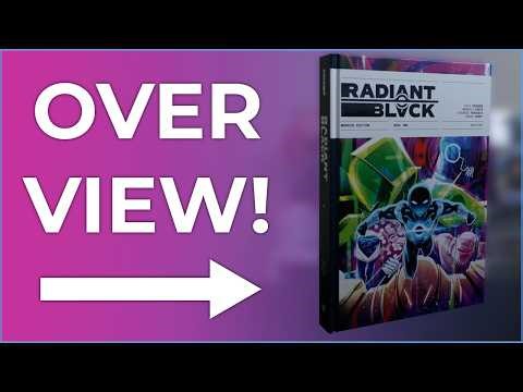 Radiant Black Deluxe Massive Edition: Book Two HC Overview! | Kyle Higgins | Massive-Verse | Image