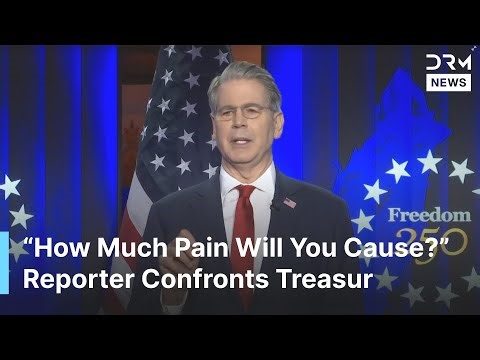 "Are You Willing to Hurt EU Allies?" Reporter Confronts Bessent Over Greenland Trade Threats | AC1B