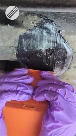 How to simply cover rust holes with old license plate