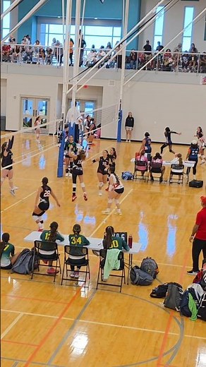 💥 Isabella's Strong Hit Forces an Overpass! #Shorts #Volleyball #Sports #VolleyballAcers