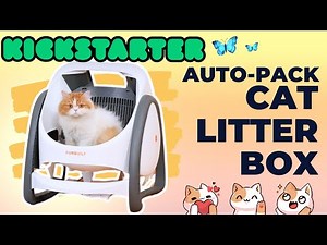Catbula Pro - Spacious, Odorless Auto-Pack Cat Litter Box Review! AI Cats Health Monitoring