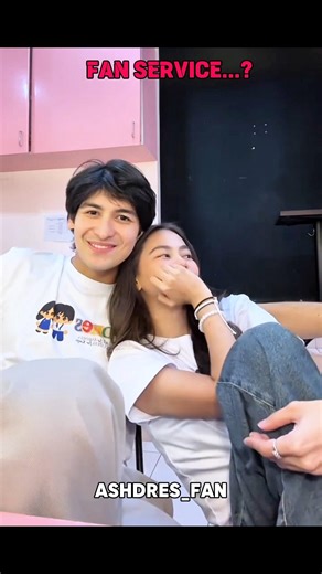 HATERS: ASHDRES IS FAN SERVICE....😏💀💫 #andresmuhlach #ashtineolviga #amnse #trending #virslshorts