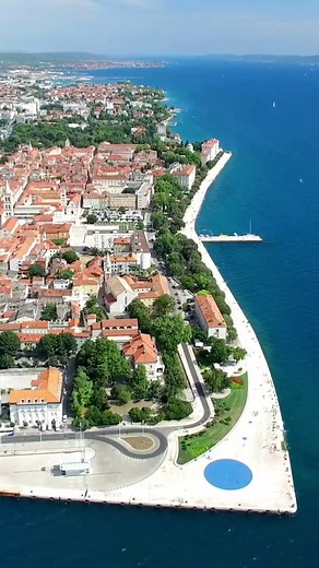 Zadar – where history meets the sea 💙 Walk through ancient Roman streets, listen to the magical sounds of the Sea Organ, and experience a sunset that Alfred Hitchcock once called the most beautiful in the world. #Zadar #realcroatia #visitcroatia #croatiafulloflife #tavel