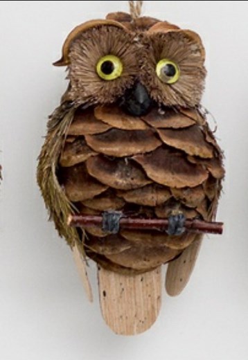 Cutest Owl from Pine Cone, Natural Ornament 🦉DIY Craft Activities 🦉 | Decoration