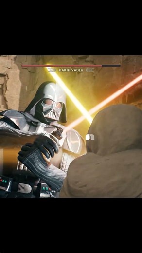 Cal Kestis In Jedi Temple Guard Robes Vs Darth Vader