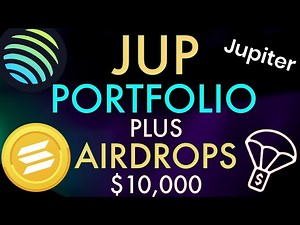 Jupiter JUP Portfolio Dashboard & Airdrops! 2025