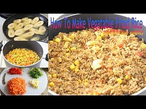 How To Cook | Fried Rice Caribbean Styled