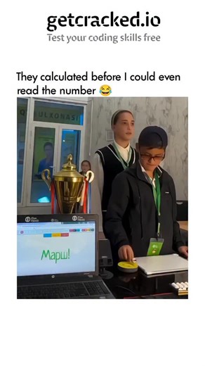 Success | Motivation | Relatable on Instagram: "Speed, focus, and pure brainpower 🔥🧠 A boy and a girl go head-to-head in a lightning-fast math challenge — solving tough positive and negative number problems in seconds! Their accuracy leaves everyone stunned 😲💯 What seems like magic is actually abacus-based mental math training. By visualizing an abacus or using special finger techniques, these young minds sharpen memory, boost concentration, and turn complex probl