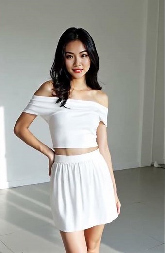 Low Rise Ruched Ruffle Hem Mini Skirt | Trendy & Chic Outfit Inspiration 2025