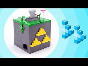 Fast Forward Building my Lego Zelda Puzzle Box - The Sword Box