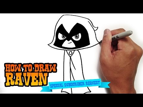 How to Draw Raven | Teen Titans GO