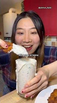 How to make WINGSTOP at Home 🍗 🏠 #cooking #wingstop #homemade #wingstopranch #chicken #recipe