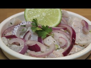 COMO HACER CEVICHE PERUANO, RECETA FÁCIL