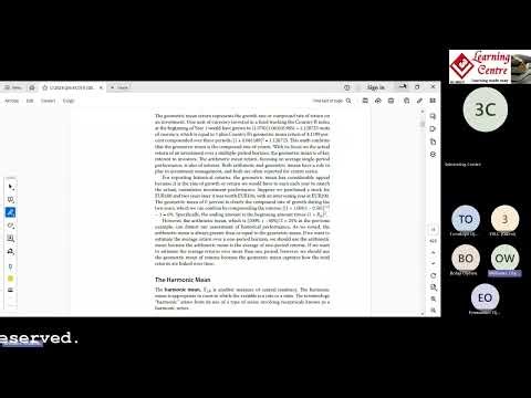 CFA Level 1 Quantitative Methods – Rates & Returns Explained | Learning Module 1