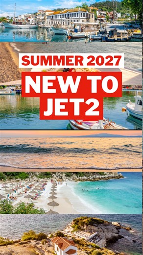 Skip the crowds, keep the Greek island magic 🇬🇷✨ Thassos serves up authentic experiences, local flavours and stunning scenery, all with fantastic value. Taking off from May 2027! #Jet2 #Jet2holidays #Greece #Thassos #Travel