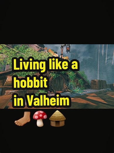 Creating a Cozy Hobbit Home in Valheim