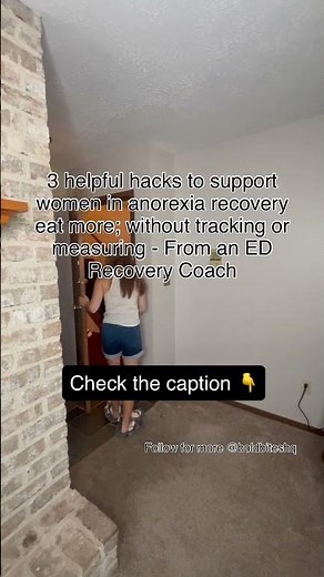 3 Helpful Hacks to help women in anorexia recovery eat more; without tracking or measuring