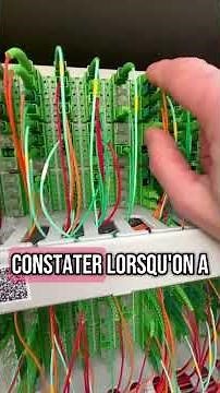 Réparation simple d’une ligne fibre optique ￼ #fibreoptique #internet #connexion