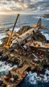 Airplane Flying High with Inside & Outside View | Luxe Lab Aerial Flight Cinematic 🚀✈️