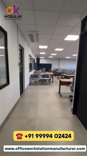 Build Your Dream Office Setup 🚪 #OfficeInteriors #ModularOffice #WorkspaceDesign