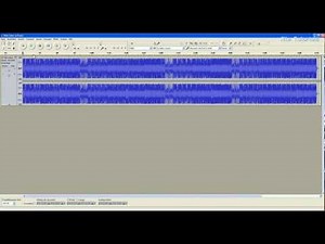 Tonhöhe verändern in Audacity