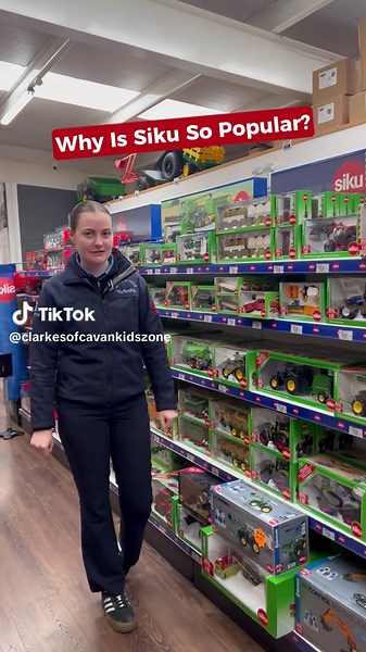 Did you know Siku has been creating detailed and durable toy vehicles since the 1950s? 🚗 Known for their precision and quality, Siku toys bring real machines to life in miniature form, and that’s exactly why they’re loved by kids and collectors everywhere. Here in the Kids Zone, you’ll find a wide range of Siku models to explore! Check them out here 👉 https://www.clarkesofcavan.ie/brand/Siku 📍 Clarkes of Cavan – Moynehall Retail Park (H12 Y7H1) 📞 (049) 433 2166.
