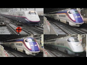 E2系1000番台+E3系つばさ連結走行集