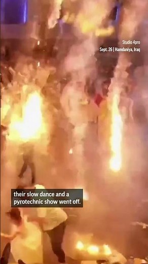 Fire rips through Iraqi wedding hall, killing 100 people