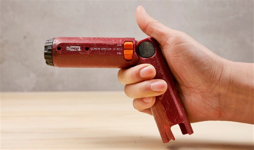 良明(RYOBI) D-500 小折叠起子机修复翻新