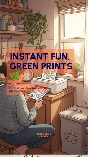 Instant Fun, Green Prints 🌿