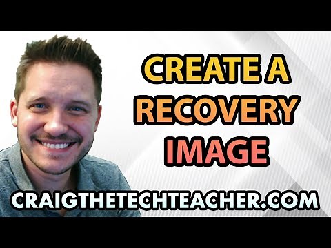 How To Create A Windows 10 Recovery Backup Image (2022)
