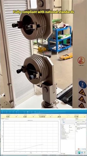 Steel Wire Rope Breaking Force Test