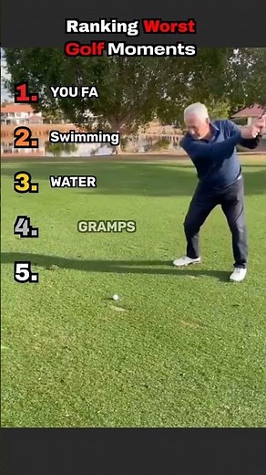 Worst GOLF Moments