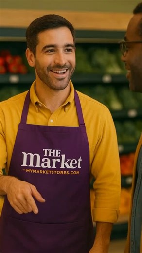 At The Market, great groceries start with great people. 🍎💜 Our team shows up every day ready to help, serve, and make your shopping experience feel a little more like home. 🛒✨ Stop by The Market today and experience the difference our team makes. | The Market