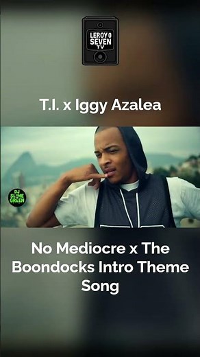 T.I. rapping over (The Boondocks Theme Song) Mixed by DJ Slime Green #nomediocre ##tipharris