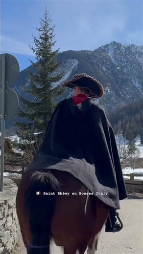 Napoleon riding Horse | Saint Rhémy en Bosses Italy