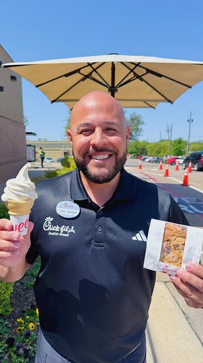 🚨 NEW HOURS FREE DESSERT! 🚨 Chick-fil-A Justin Road is kicking off our new late-night hours with a sweet surprise! 🍦🍪 From April 1st–April 5th, swing by our Drive-Thru ONLY from 9-10 PM and get ONE FREE dessert per order! 🎉 Pick your treat: 🍦 Ice Dream Cup 🍦 Ice Dream Cone 🍪 Chocolate Chunk Cookie Our new hours are just getting started, and this is just the beginning! See you in the drive-thru! 🚗💨 | Chick-fil-A Justin Road