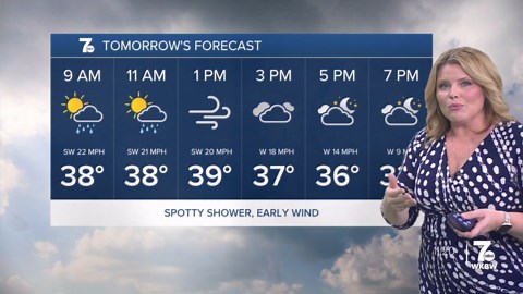 7 weather forecast 11 p.m. update, Wednesday, December 16