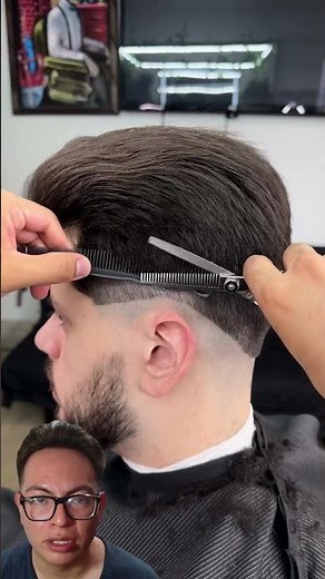 Cómo hacer un desvanecido bajo en menos de un minuto #barbershop #barbero #barber